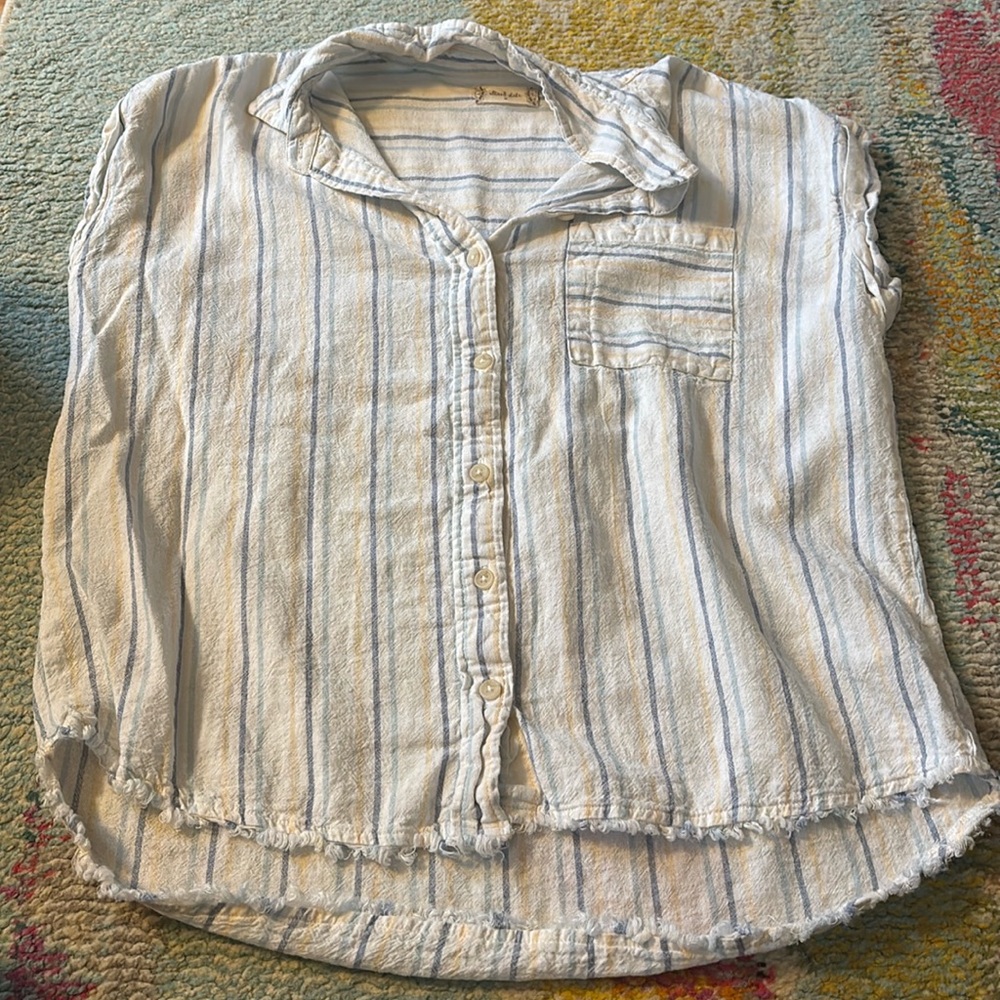 Altar’d State Striped Button Shirt
